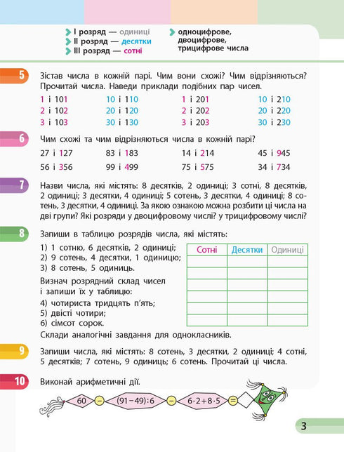 Математика. 3 клас. Навчальний зошит. Частина 3
